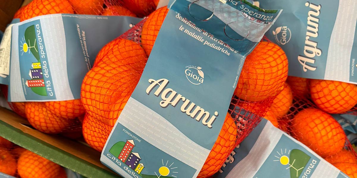 Agricola Lusia sostiene Città della Speranza con il progetto "La ricerca è vita"